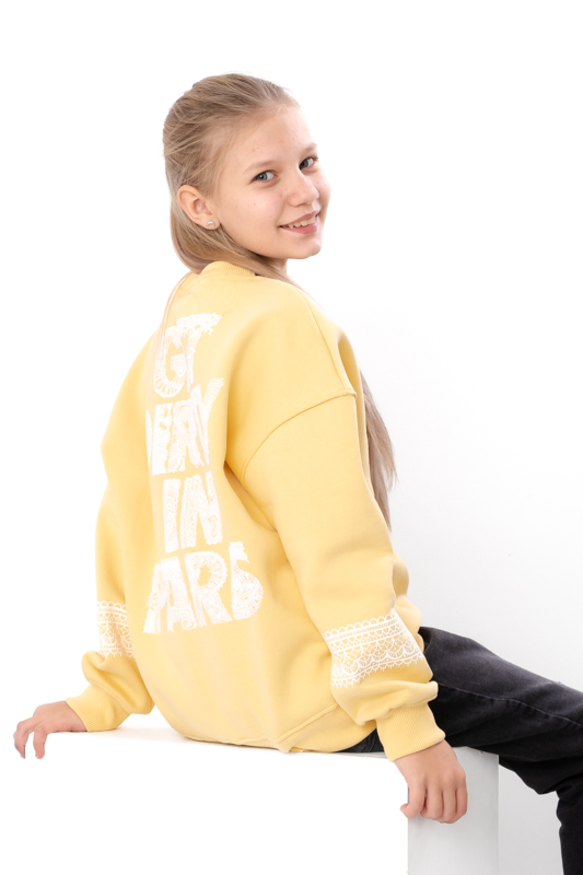 Світшот оверсайз для дівчинки 